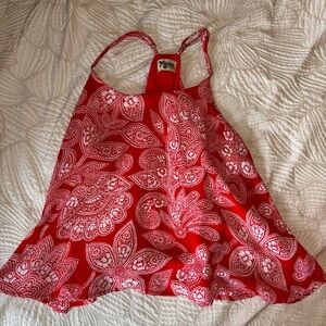 Show Me Your MuMu Red and White Top